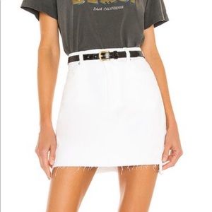 Paige viper denim skirt